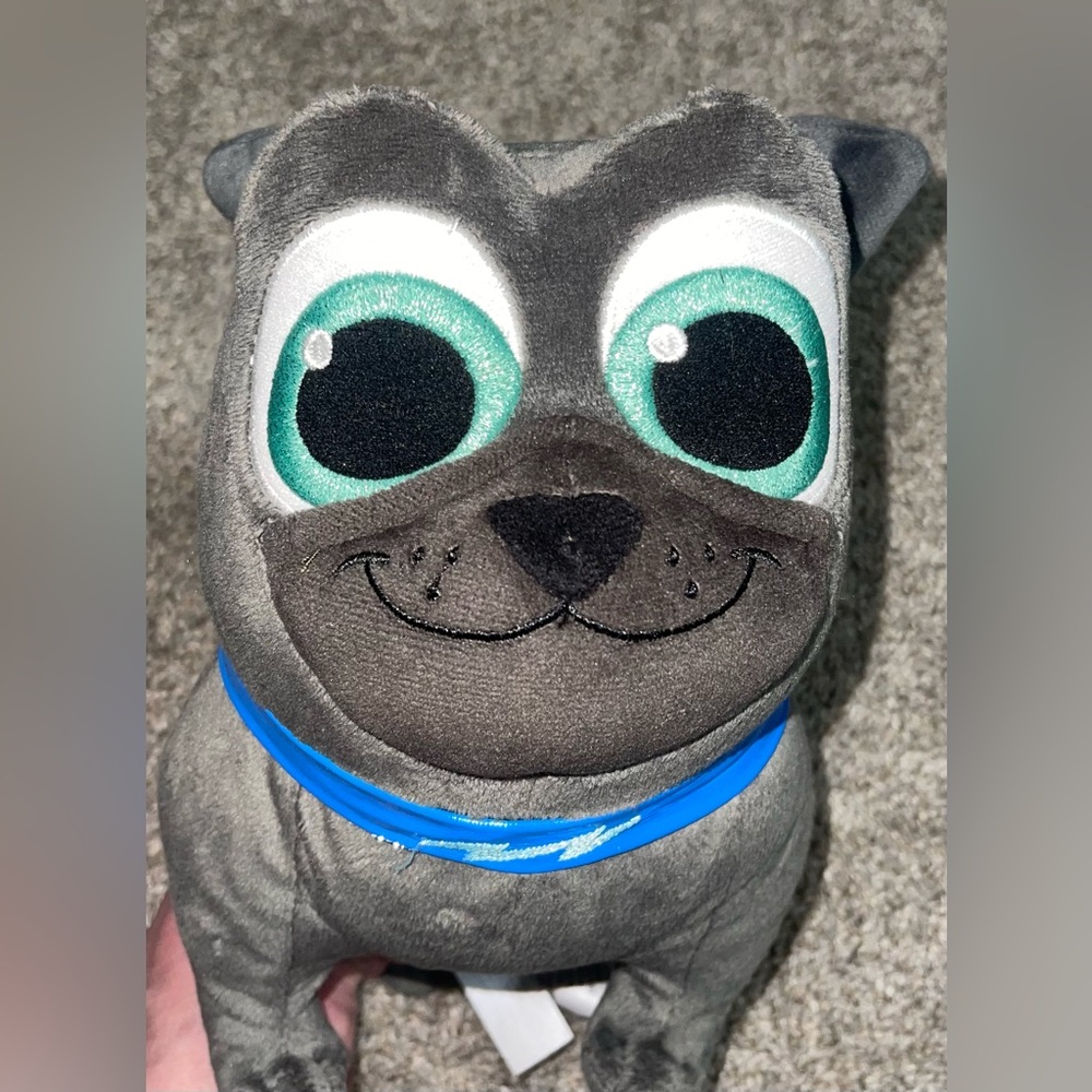 Disney Puppy Dog Pals Bingo plush grey stuffed animal 11 inch